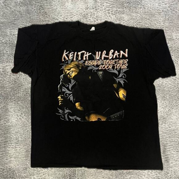 Keith urban 2009 tour t shirt